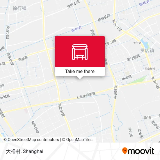 大裕村 map