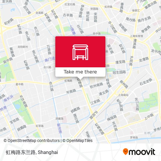 虹梅路东兰路 map