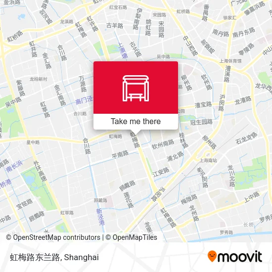 虹梅路东兰路 map