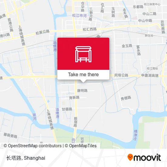 长塔路 map