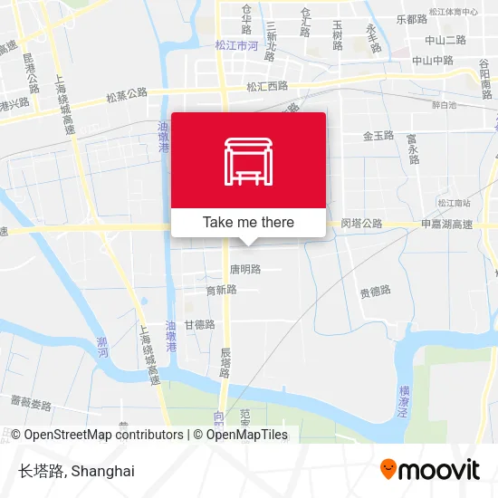 长塔路 map