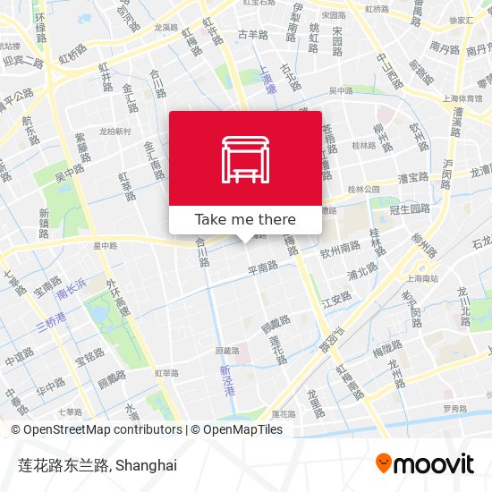 莲花路东兰路 map