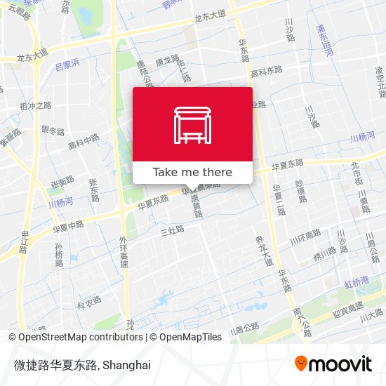 微捷路华夏东路 map