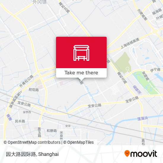 园大路园际路 map