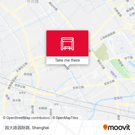 园大路园际路 map