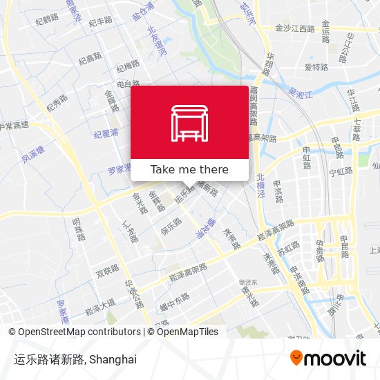 运乐路诸新路 map