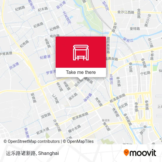 运乐路诸新路 map