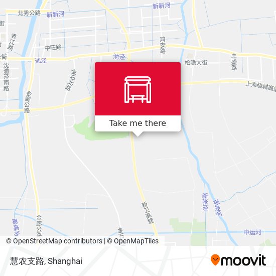 慧农支路 map