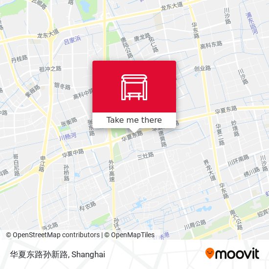 华夏东路孙新路 map