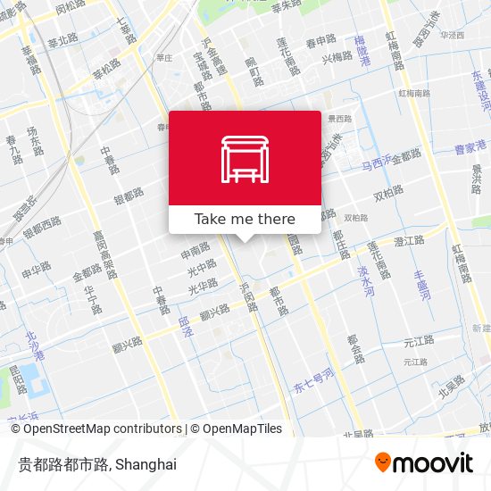 贵都路都市路 map