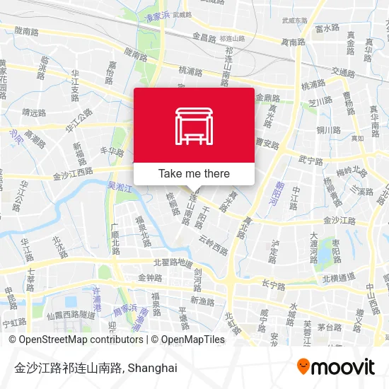 金沙江路祁连山南路 map