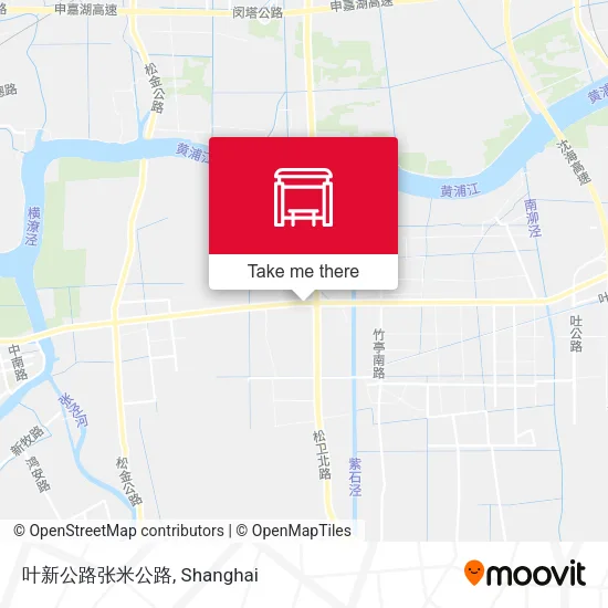 叶新公路张米公路 map