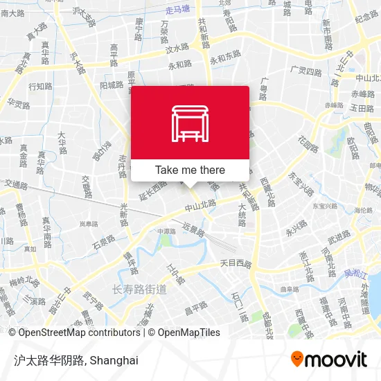 沪太路华阴路 map