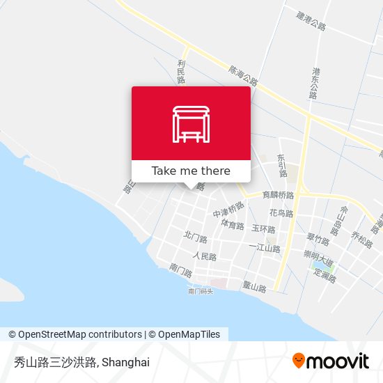 秀山路三沙洪路 map