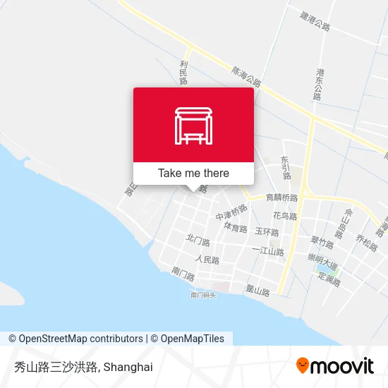 秀山路三沙洪路 map