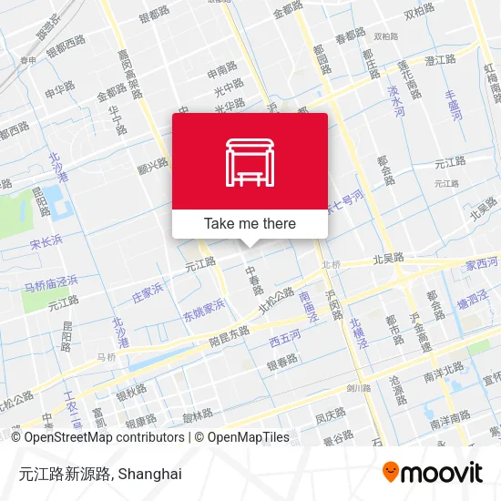 元江路新源路 map