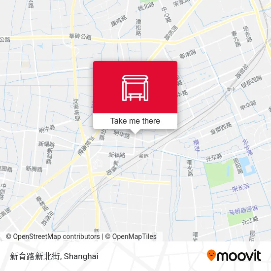 新育路新北街 map