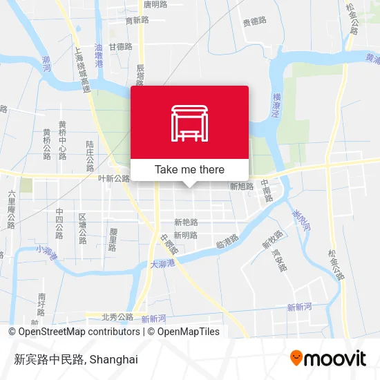 新宾路中民路 map