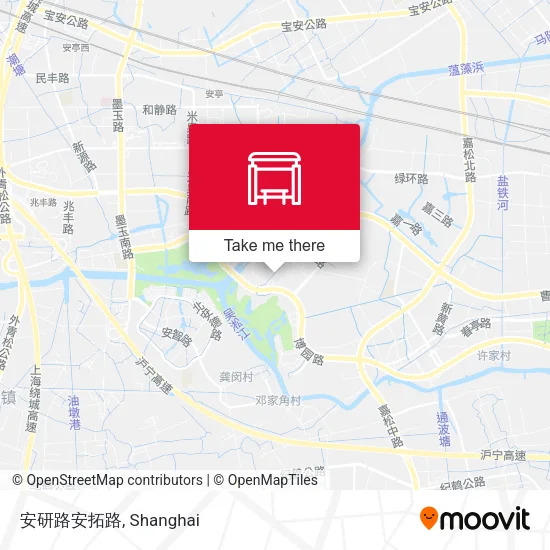 安研路安拓路 map