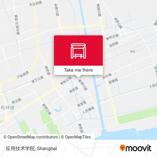 应用技术学院 map