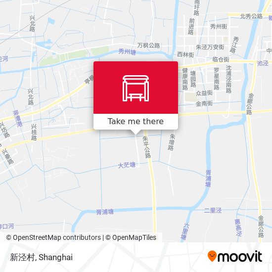 新泾村 map