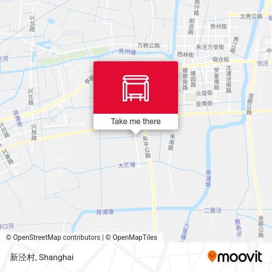 新泾村 map