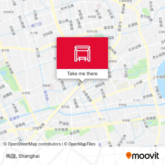 梅陇 map