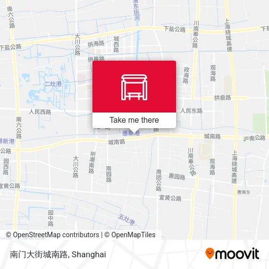 南门大街城南路 map