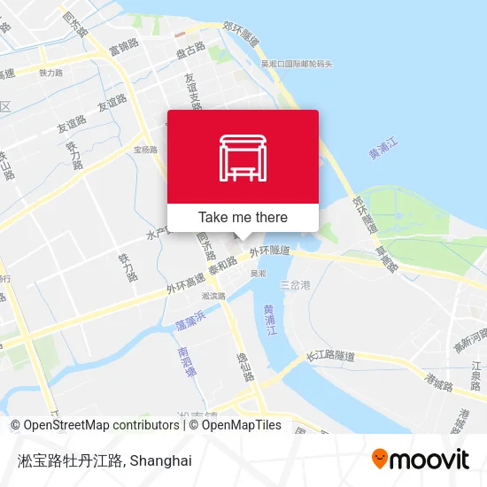 淞宝路牡丹江路 map