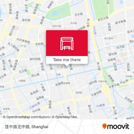 莲中路北中路 map