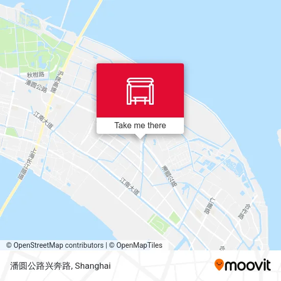 潘圆公路兴奔路 map