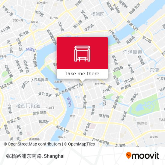 张杨路浦东南路 map