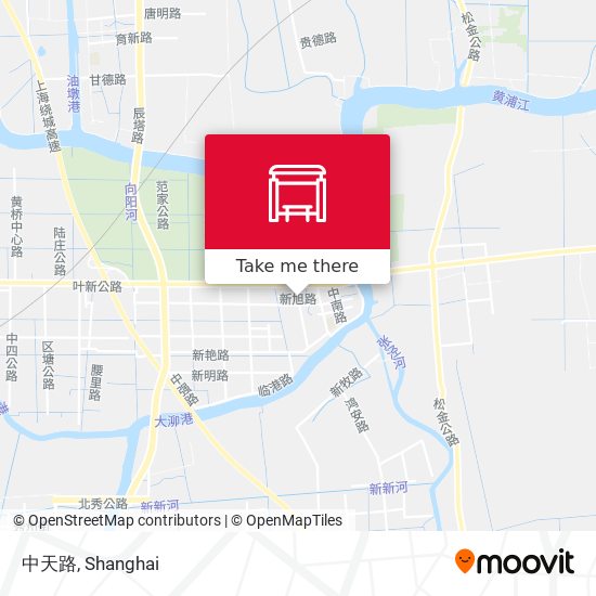 中天路 map