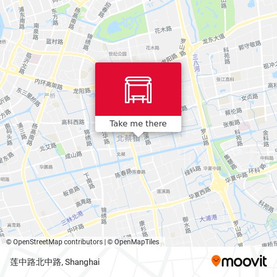 莲中路北中路 map