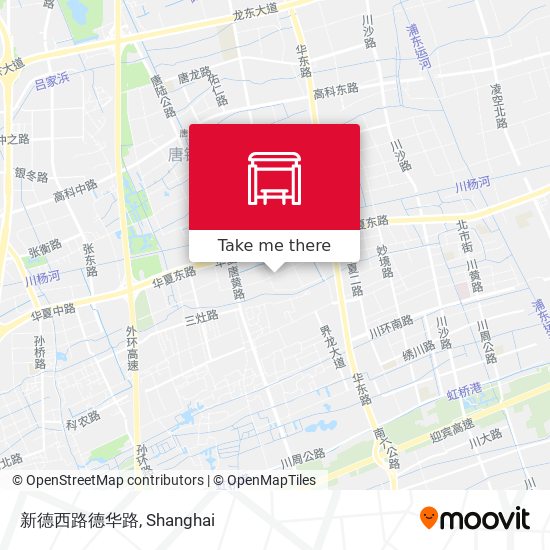 新德西路德华路 map