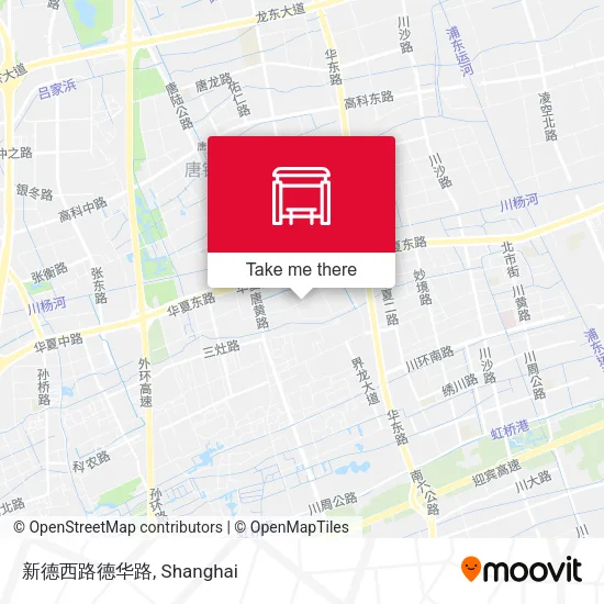 新德西路德华路 map
