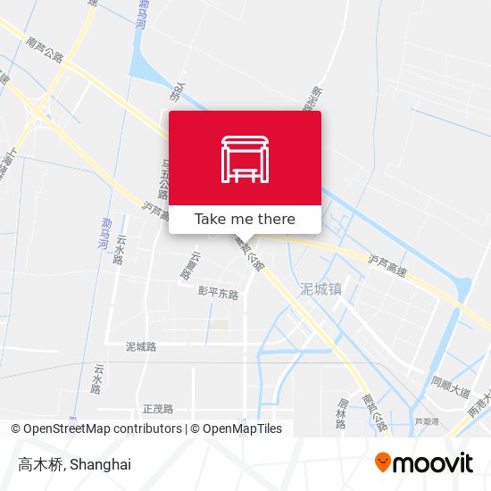 高木桥 map