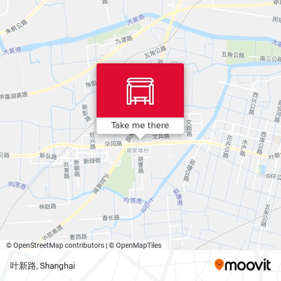 叶新路 map