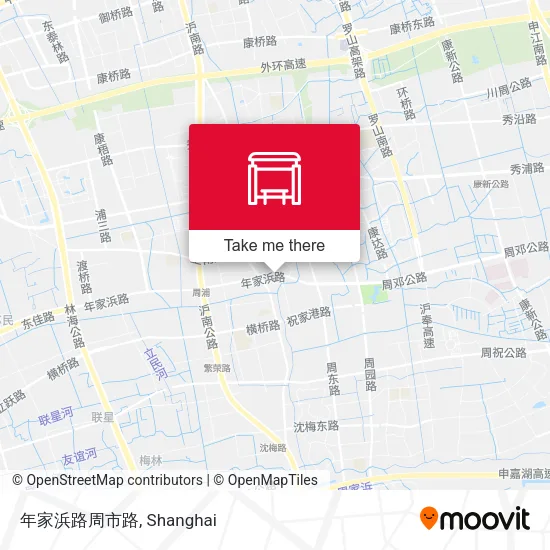 年家浜路周市路 map