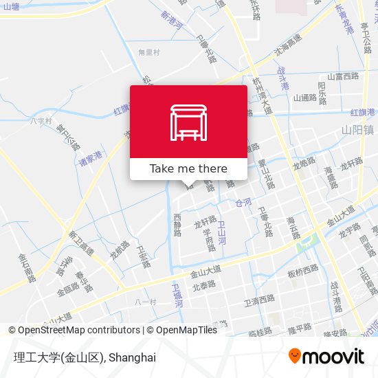 理工大学(金山区) map
