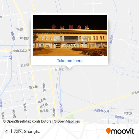 金山园区 map