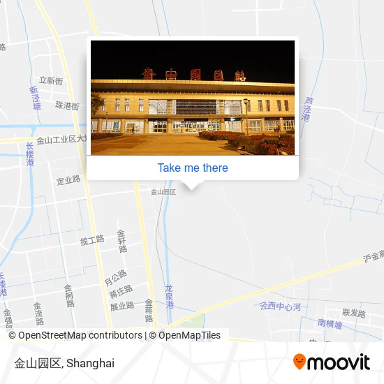 金山园区 map