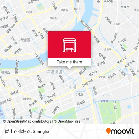 崮山路张杨路 map