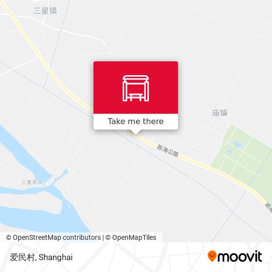 爱民村 map