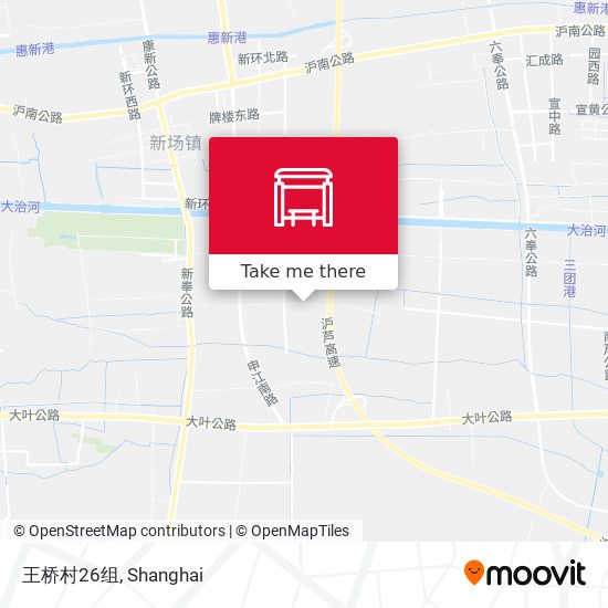 王桥村26组 map