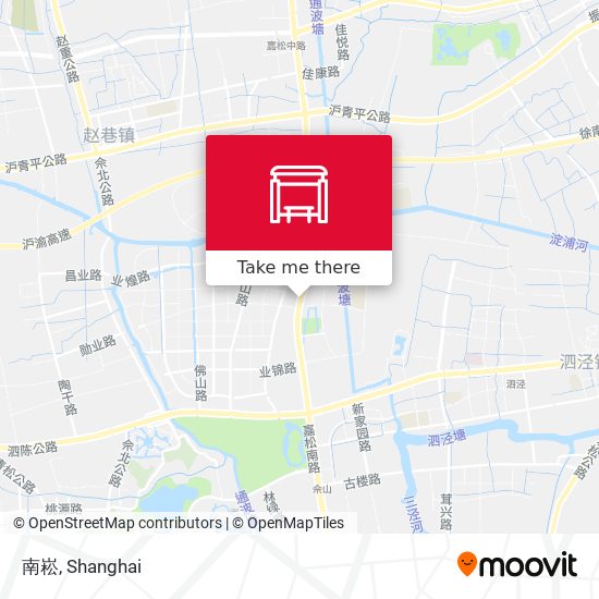 南崧 map