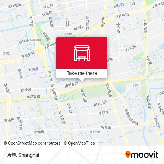 汤巷 map
