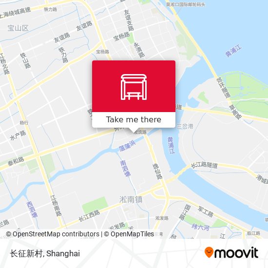 长征新村 map