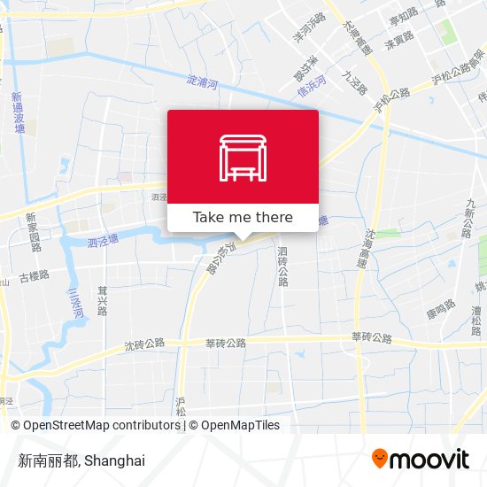 新南丽都 map