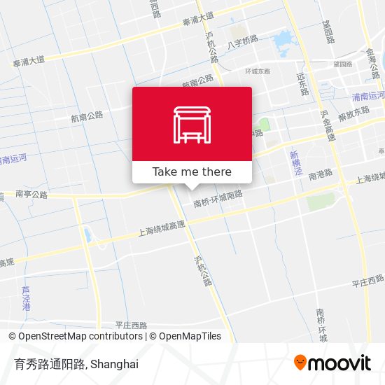 育秀路通阳路 map